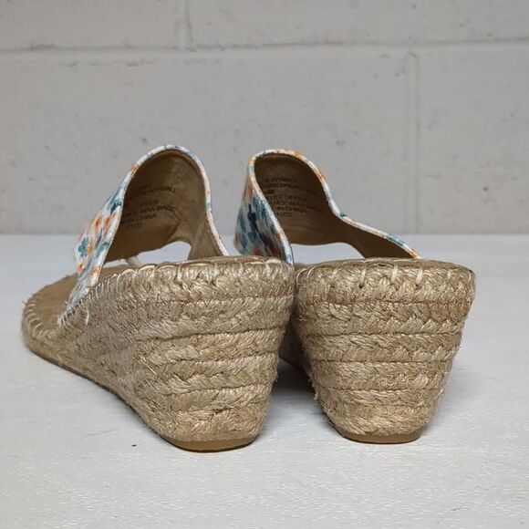 WHITE MOUNTAIN Women's Beachball Espadrille Wedge Sandal Size 8.5 - Picture 3 of 7